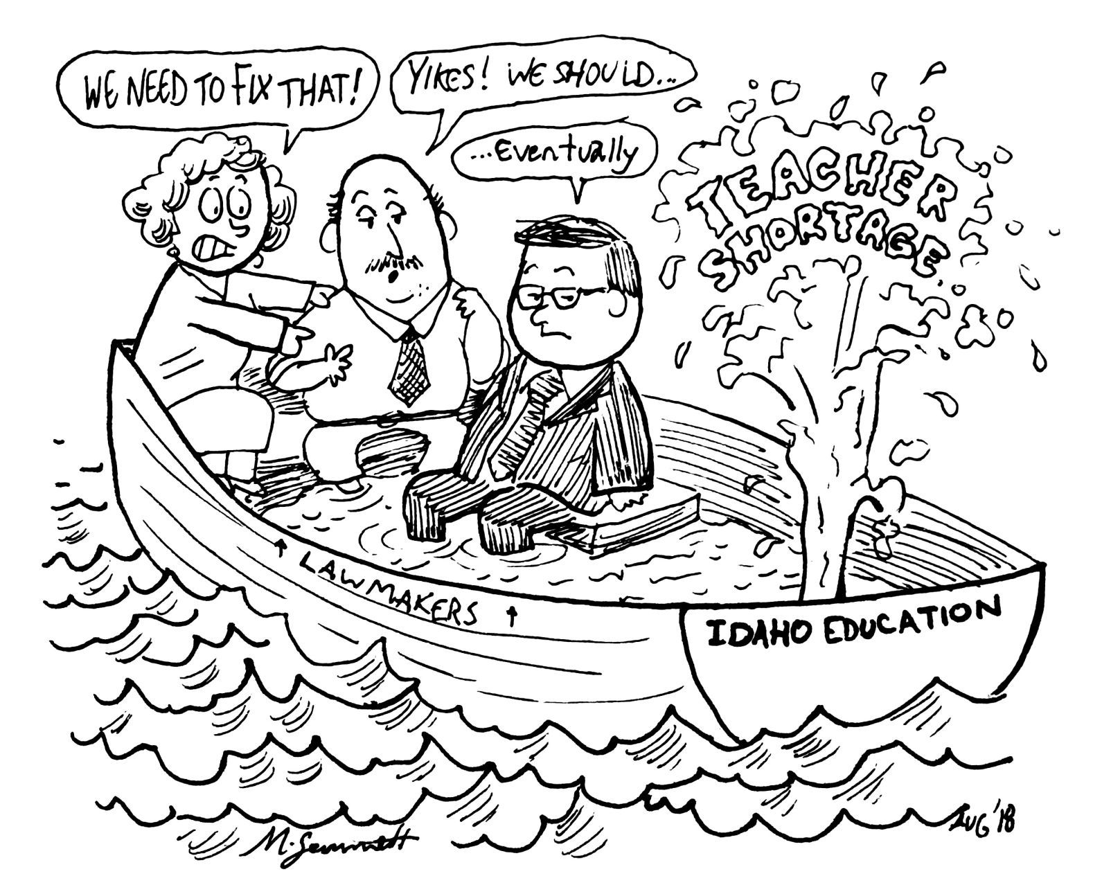 Sunday cartoon
